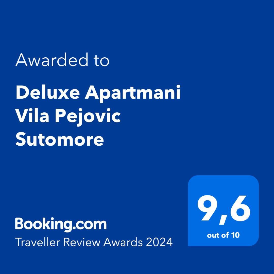 Deluxe Apartmani Vila Pejovic Sutomore Exteriör bild
